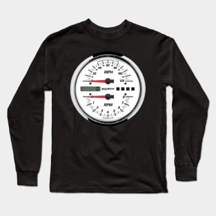 Speedometer MPH RPM Long Sleeve T-Shirt